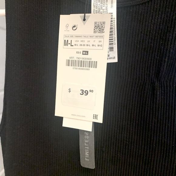 Zara bedazzled crop top! - Picture 5 of 5